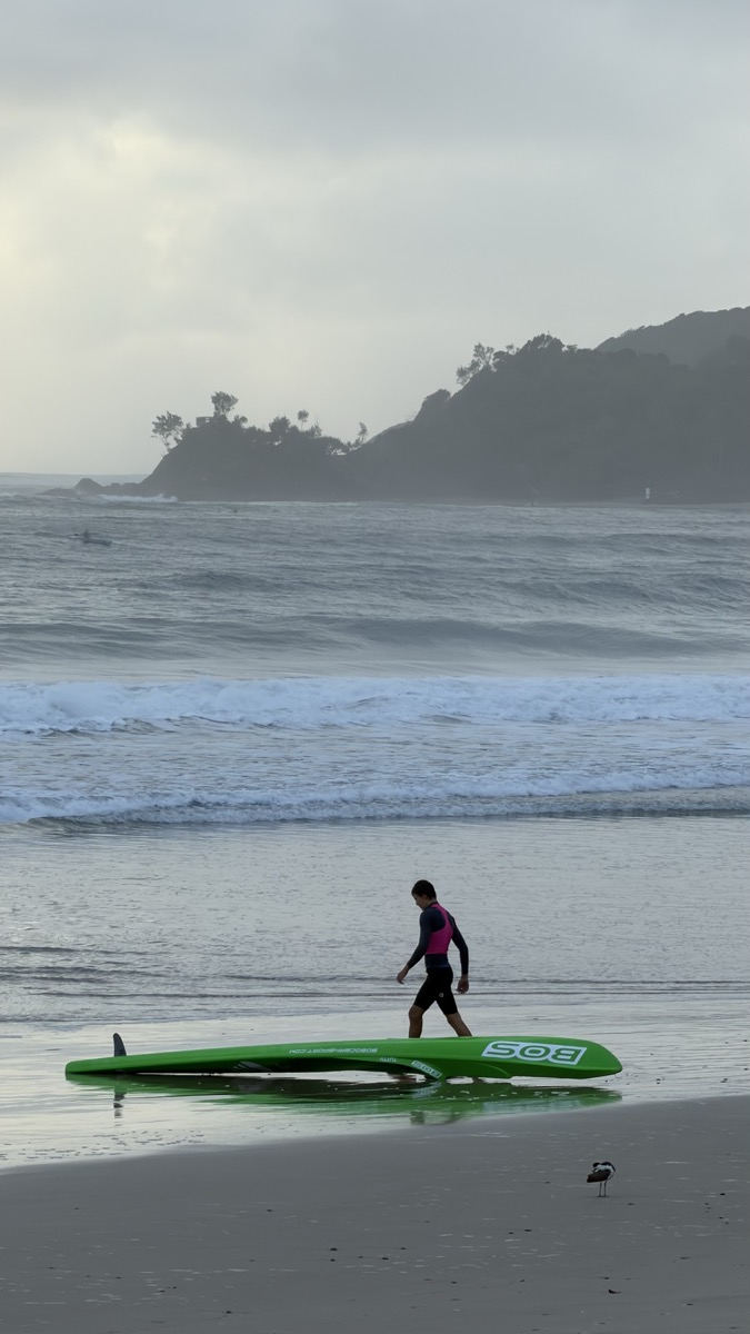 Squad training at Byron Bay