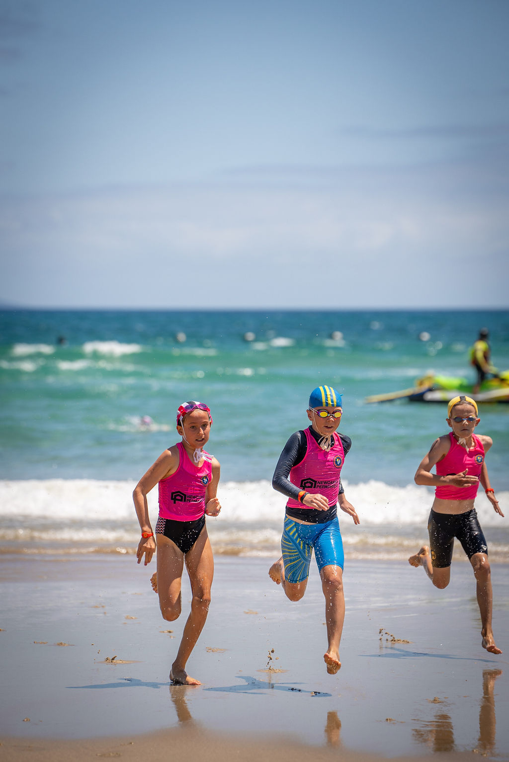 Beach flags competition