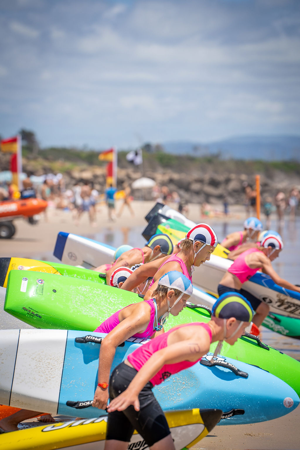 Ocean safety session
